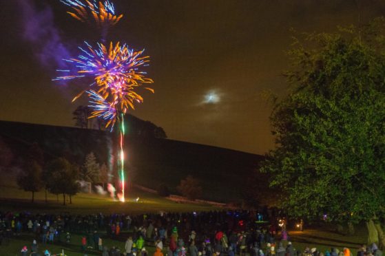 Beautiful colours lit up the sky above Cupar in 2016