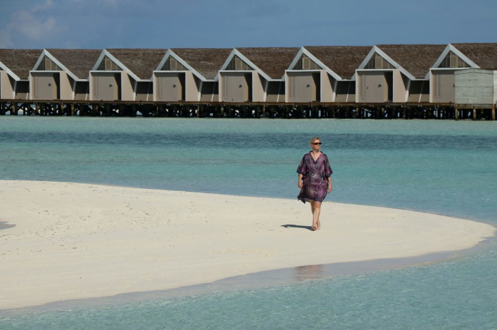 Karen by the lagoon. 