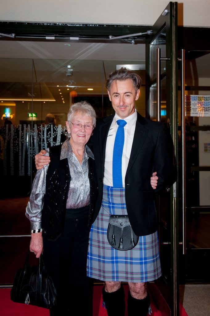 Alan and his mum at the Birks Cinema.