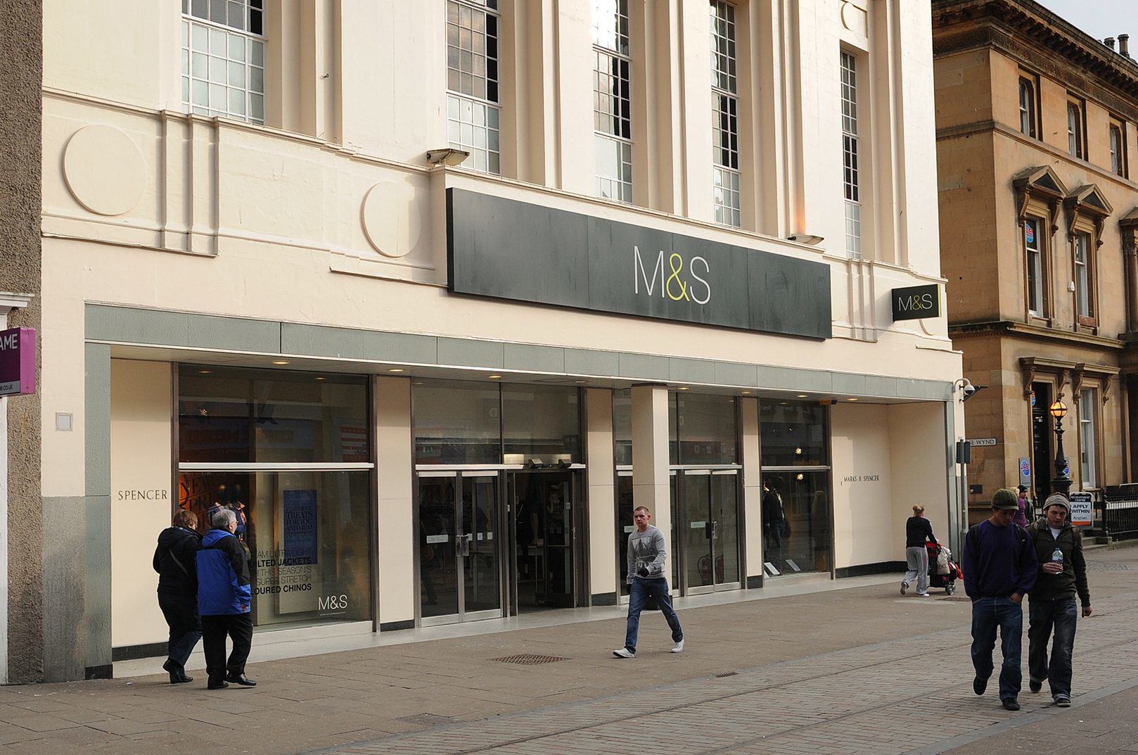 Marks and Spencer in the Murraygate, Dundee.