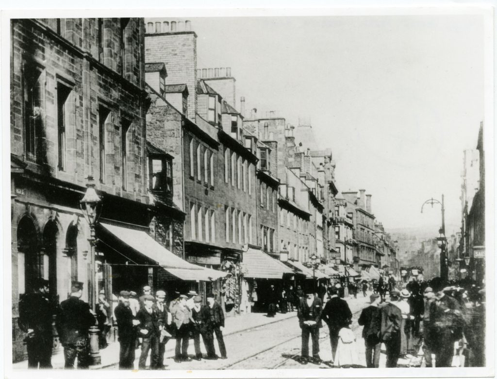 Historic image of High Street, Perth 