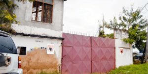 The abandoned plant hire business in Tanzania.