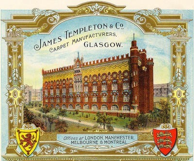 Leiper also designed Glasgow's famous Templeton carpet factory