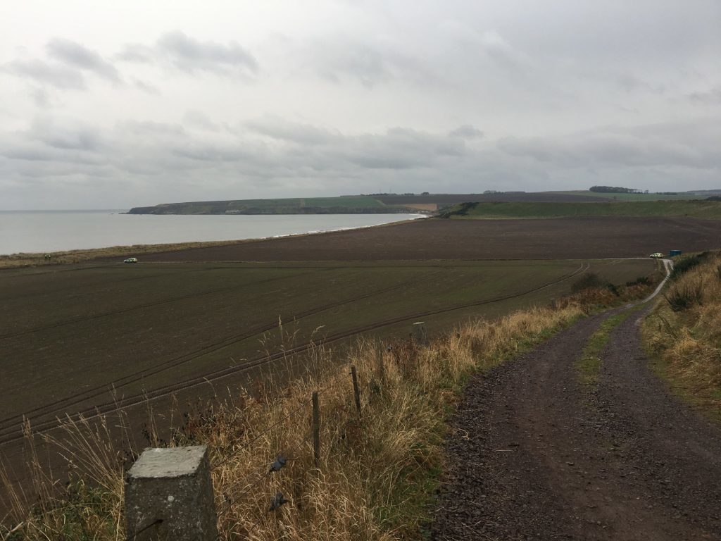 The scene of the alert near Redcastle Farm.