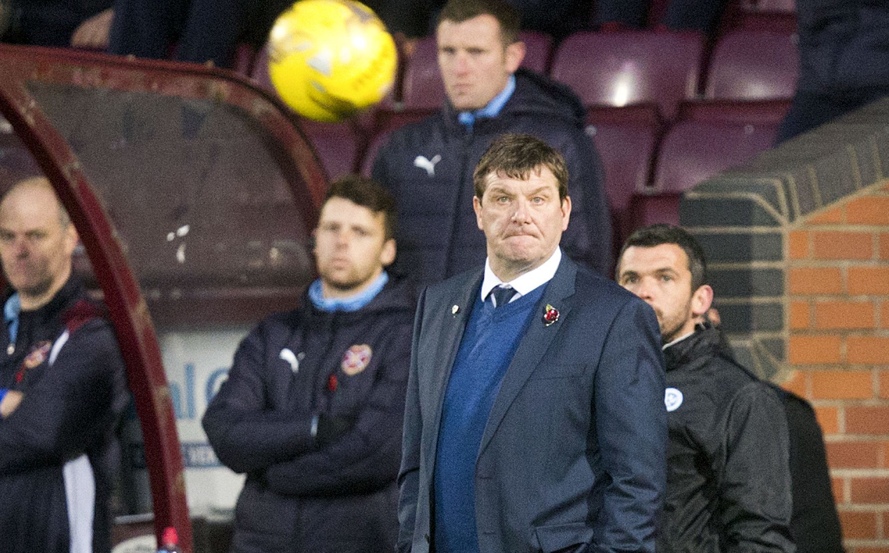 Saints boss Tommy Wright.