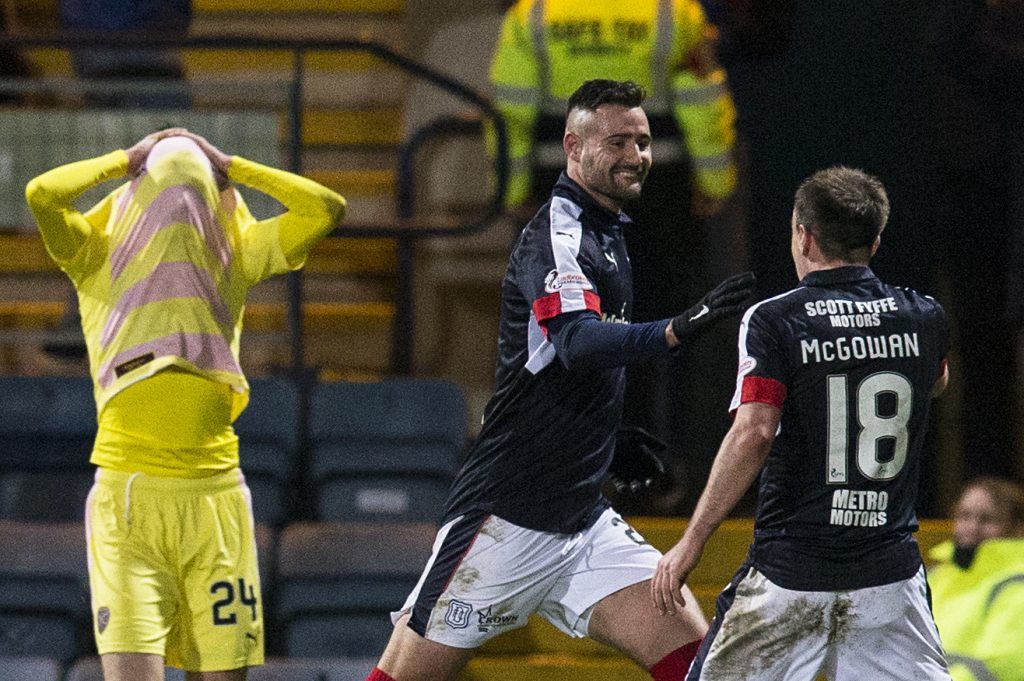 Dejection for Hearts and elation for Dundee.