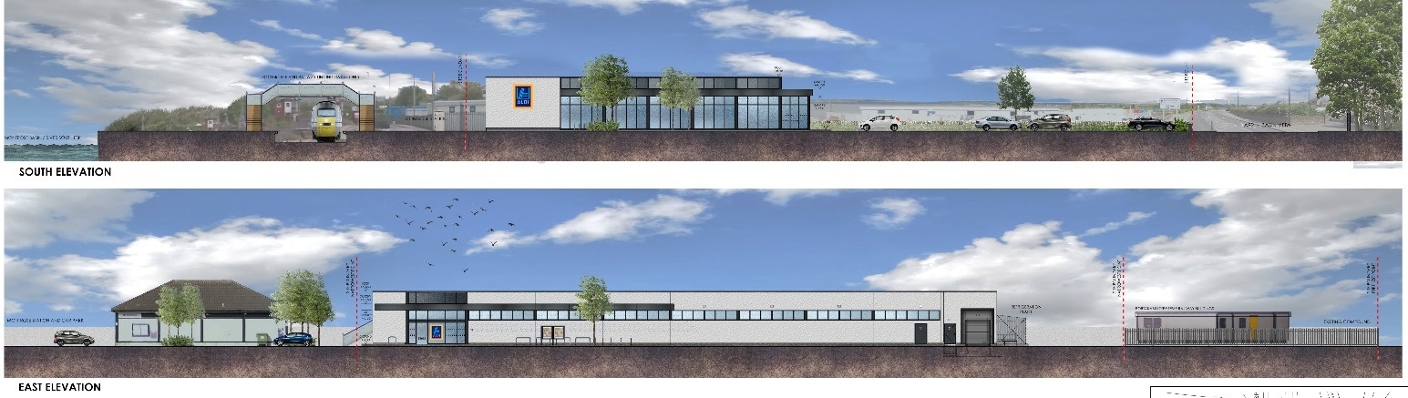 An artist impression of the new store