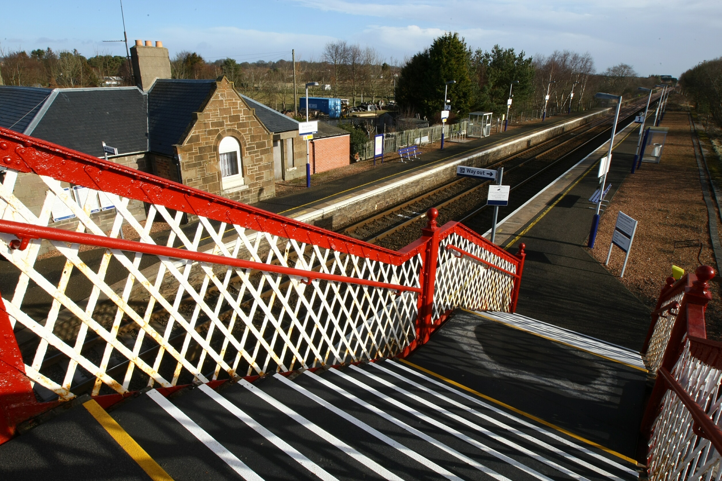 Barry Links station.