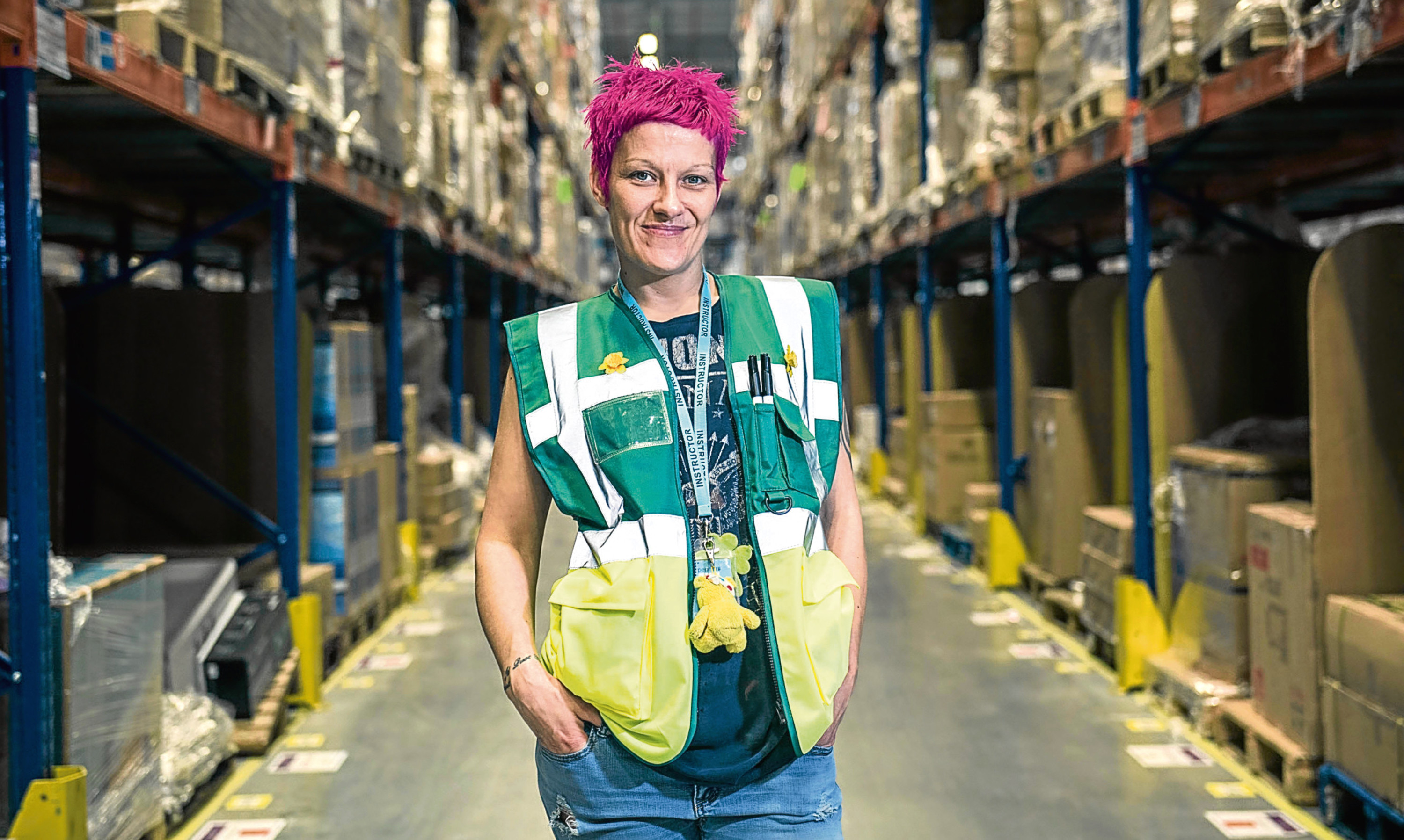 Shirley Penman  joined Amazon as a seasonal worker and has made a successful career  for herself.