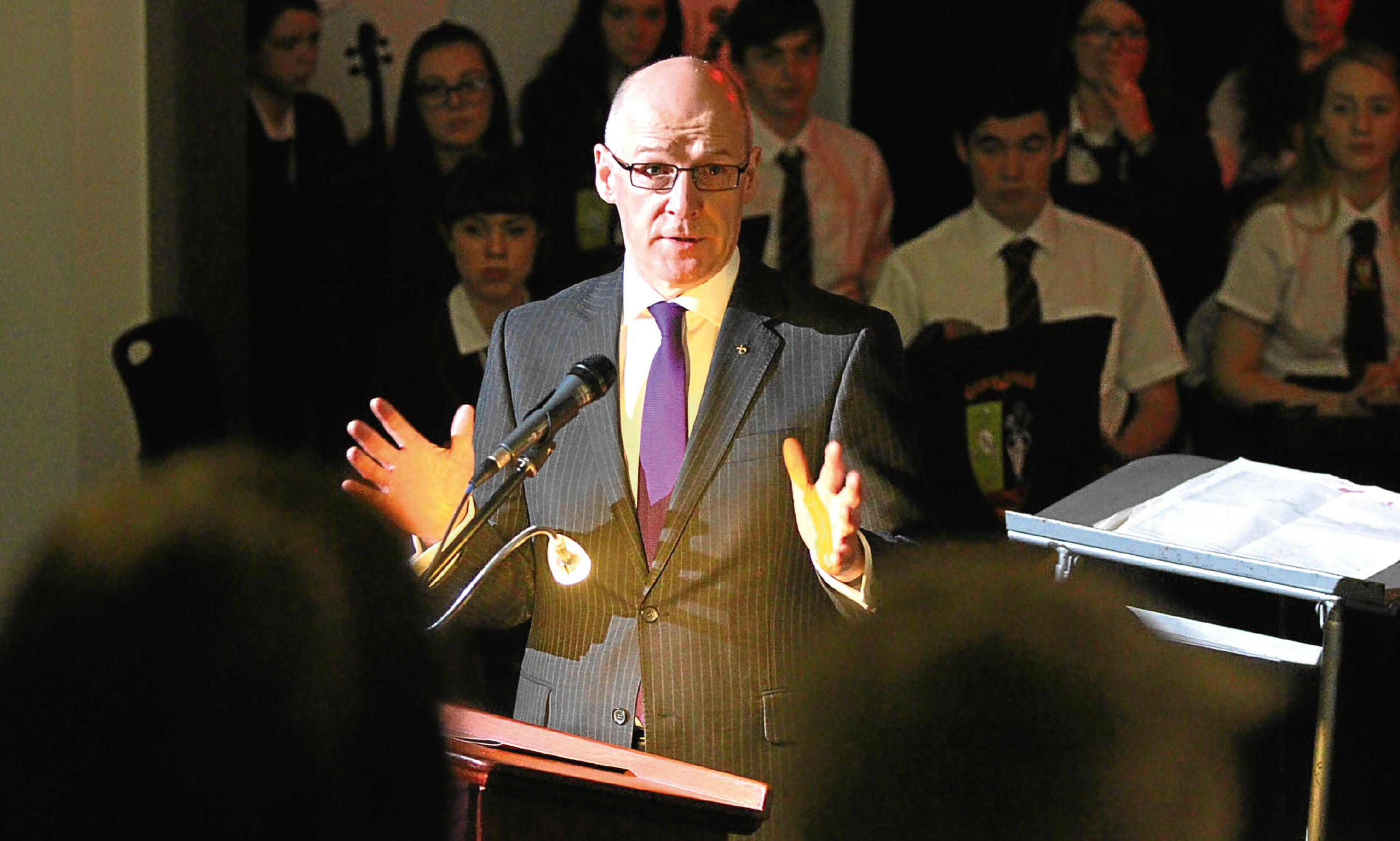 Education Secretary John Swinney