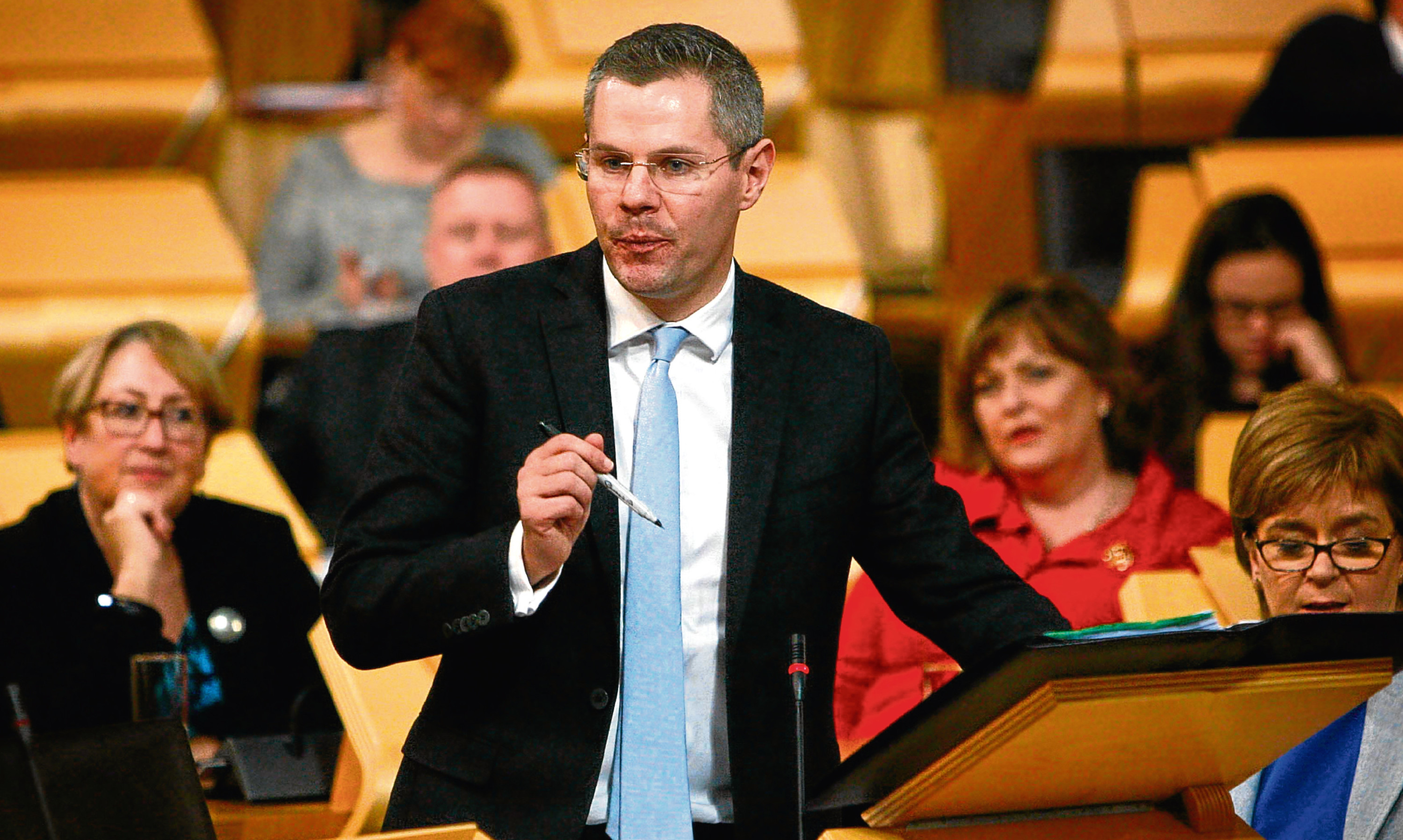 Derek Mackay is close to a deal to see his budget plans passed.