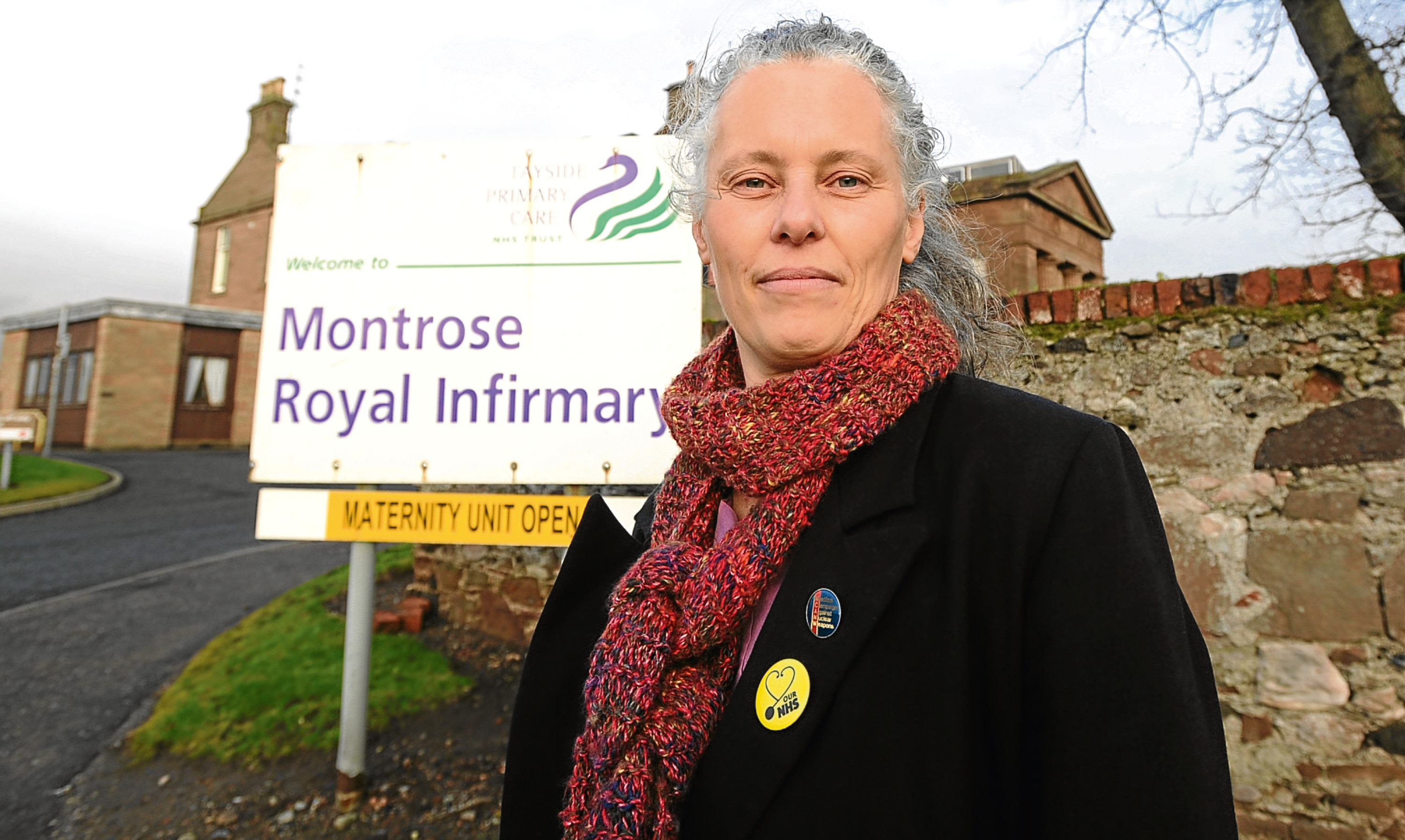GP Dr Kristien Hintjens fears for the future of Montrose Royal Infirmary.
