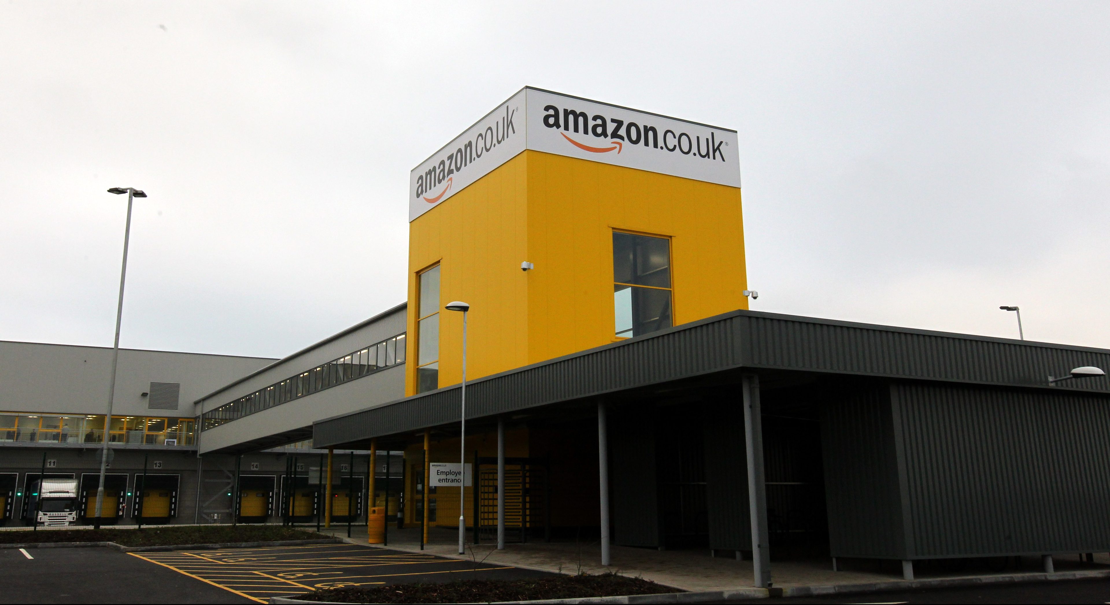 Amazon's Dunfermline fulfilment centre.