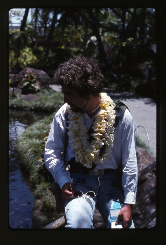 Bill Kay in Hawaii, 1975