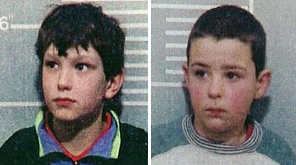 Jon Venables (left) and Robert Thompson were convicted of killing two-year-old James Bulger in 1993.