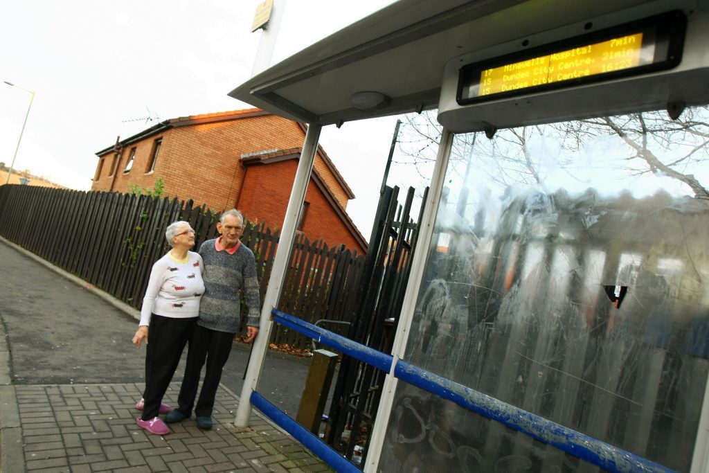 Bus stop vandals driving residents round the bend