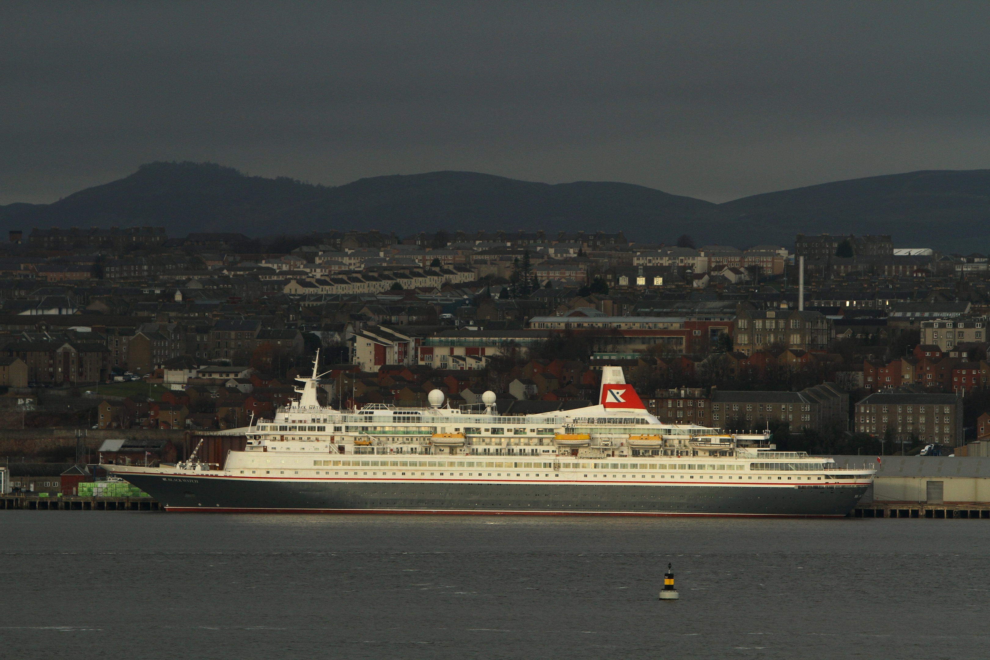 The Black Watch in Dundee in December 2016