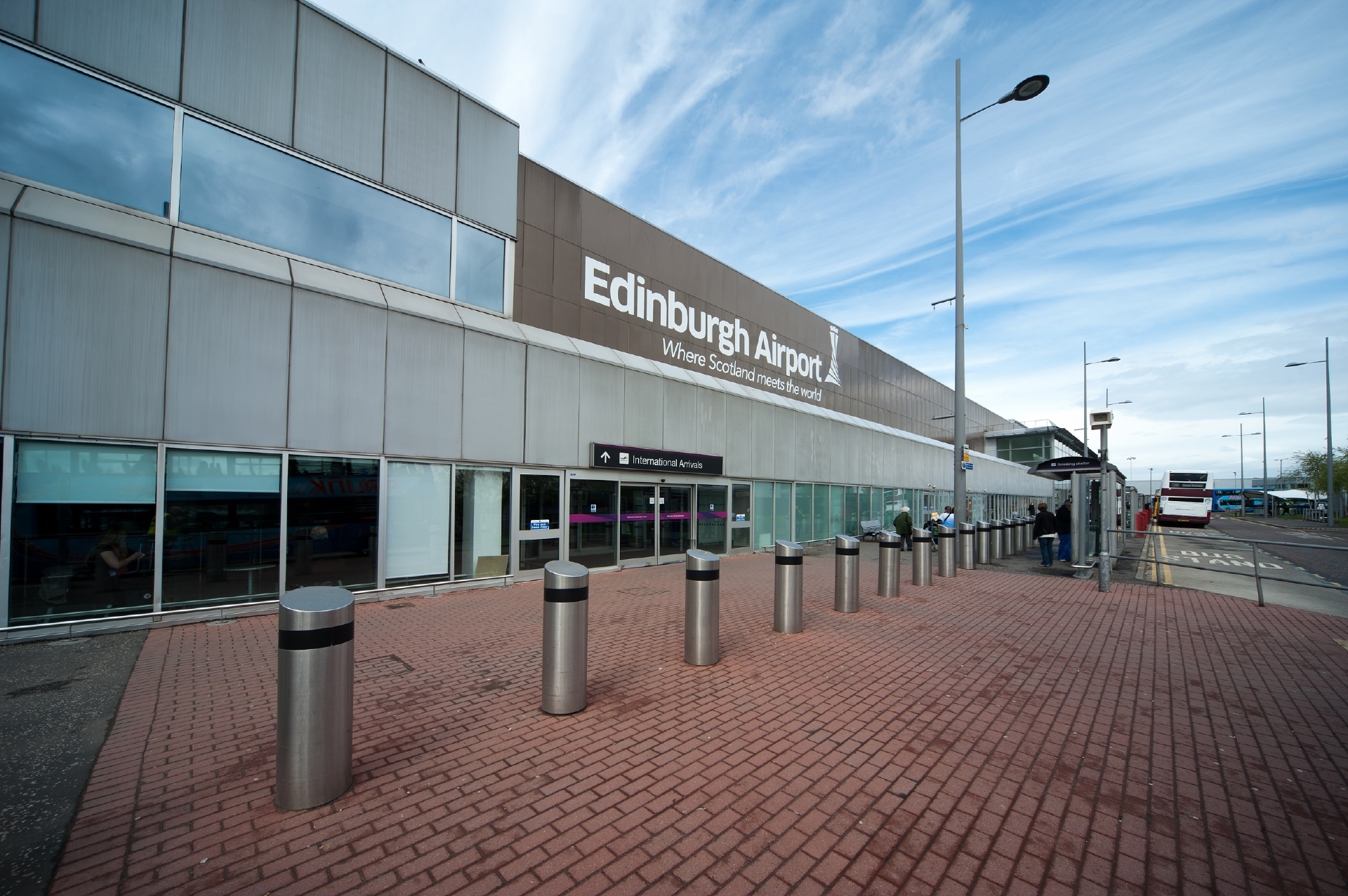 Edinburgh Airport.