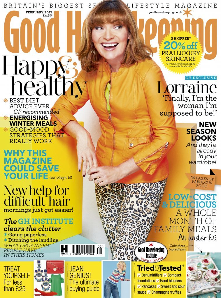 Good Housekeeping is published on January 4.