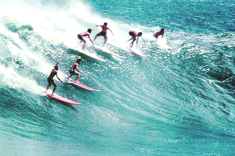 Hawaiin surf
