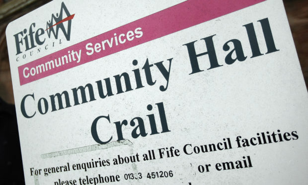 A community take-over of the Crail hall is proposed.