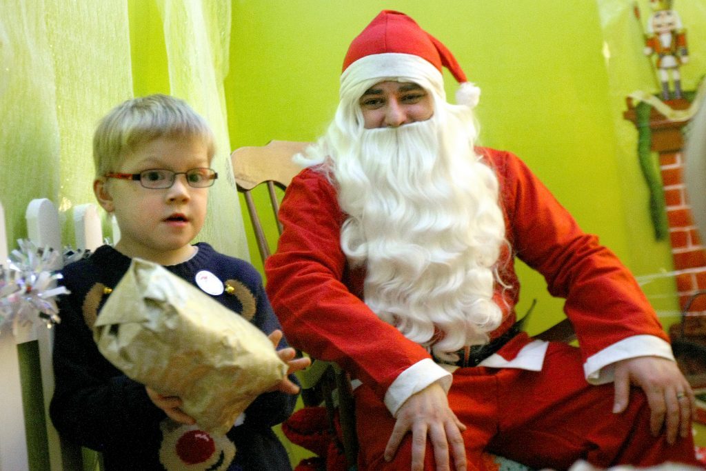 The grotto aims to bring Christmas closer to children with communication difficulties