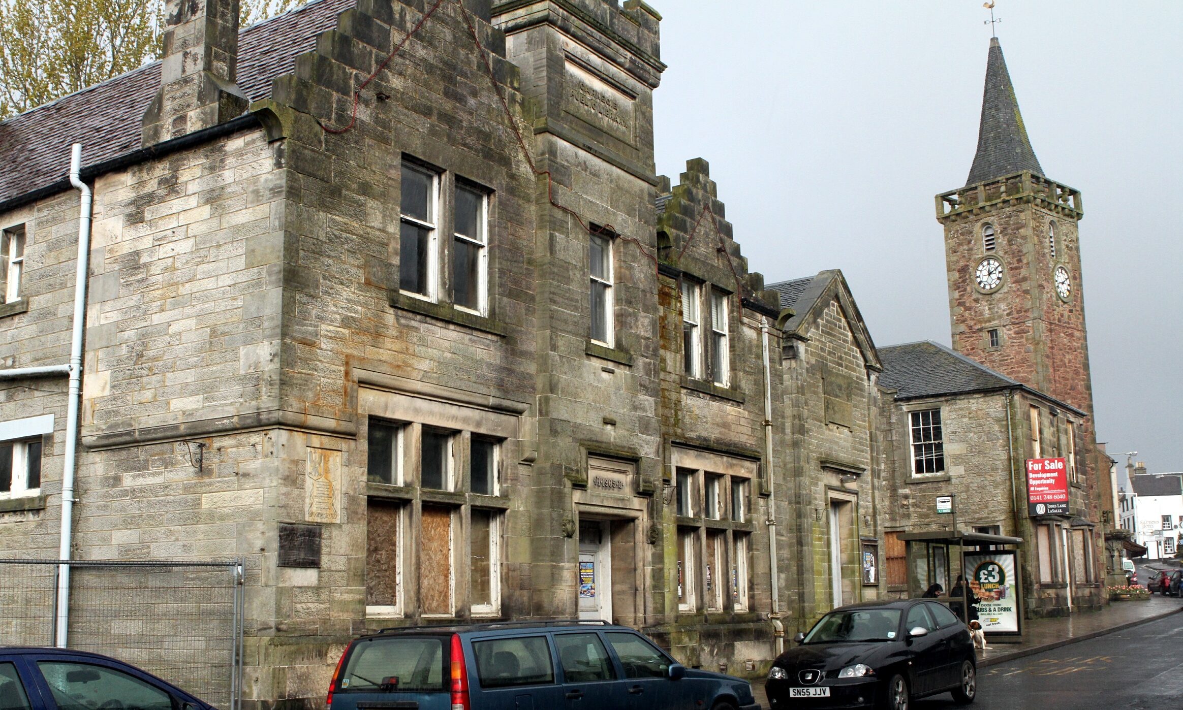 Kinross town hall which could be turned into flats.