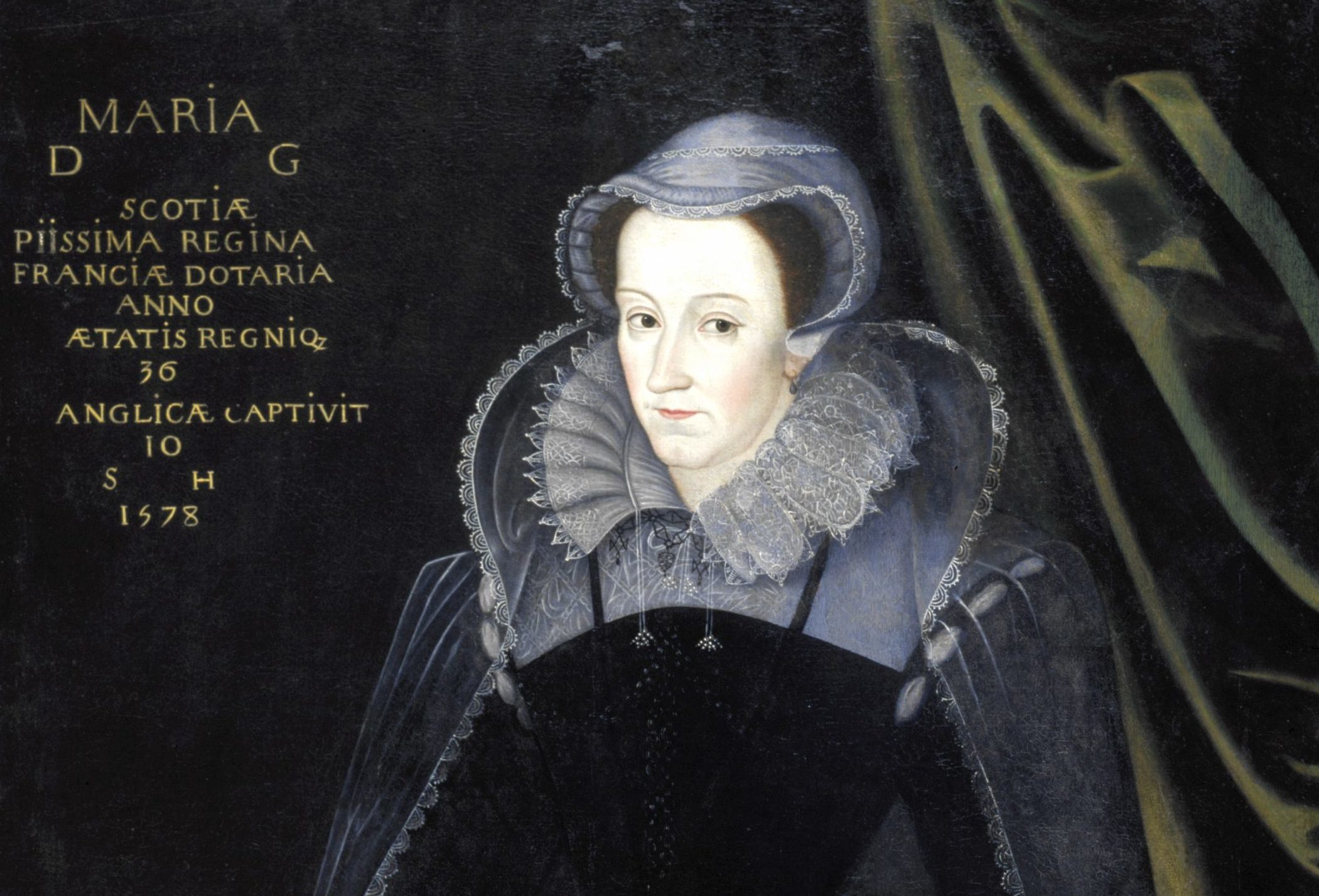 Mary Queen of Scots as pictured in The National Galleries of Scotland.