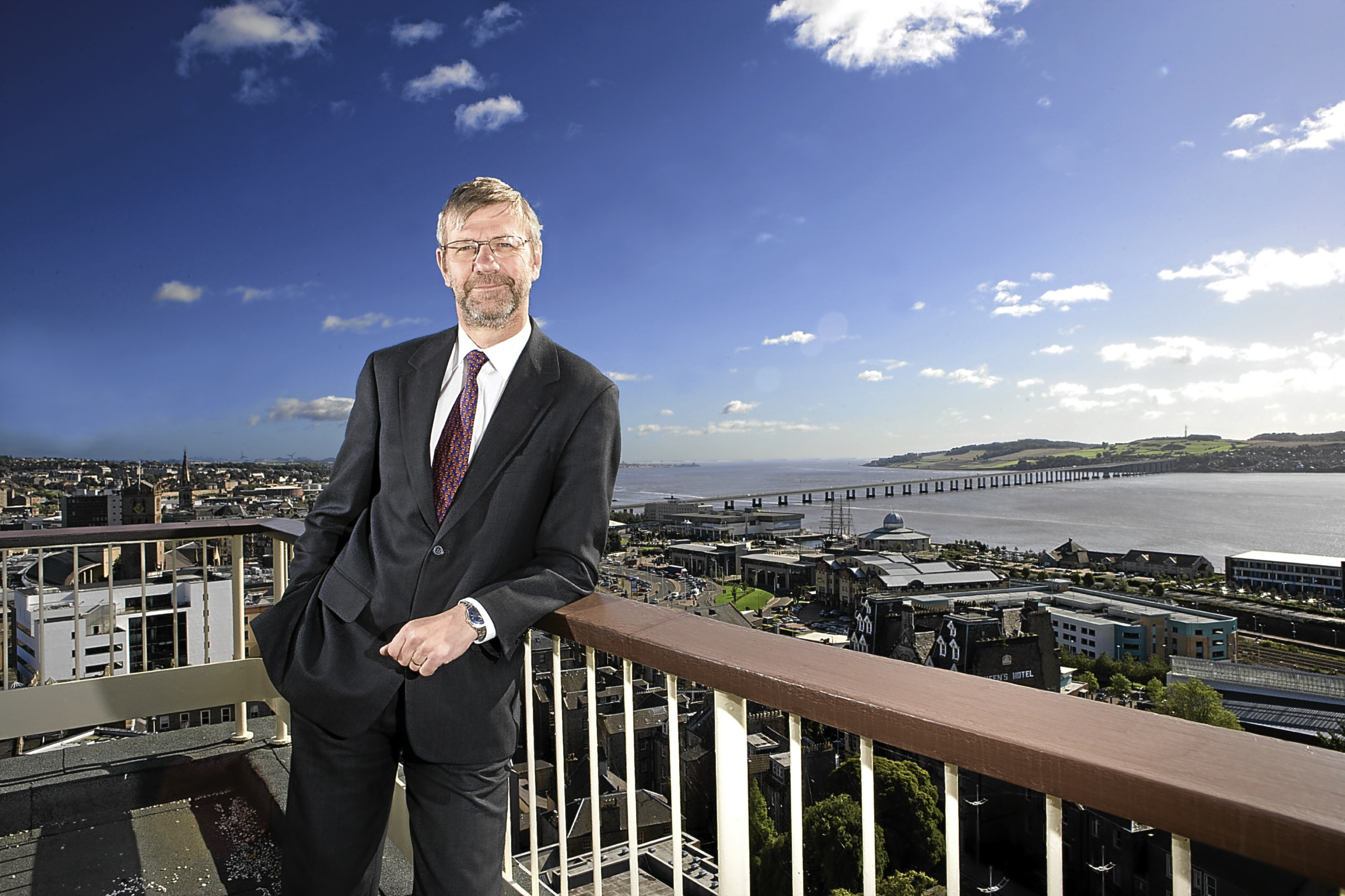 Professor Sir Pete Downes, Principal and Vice-Chancellor of Dundee University