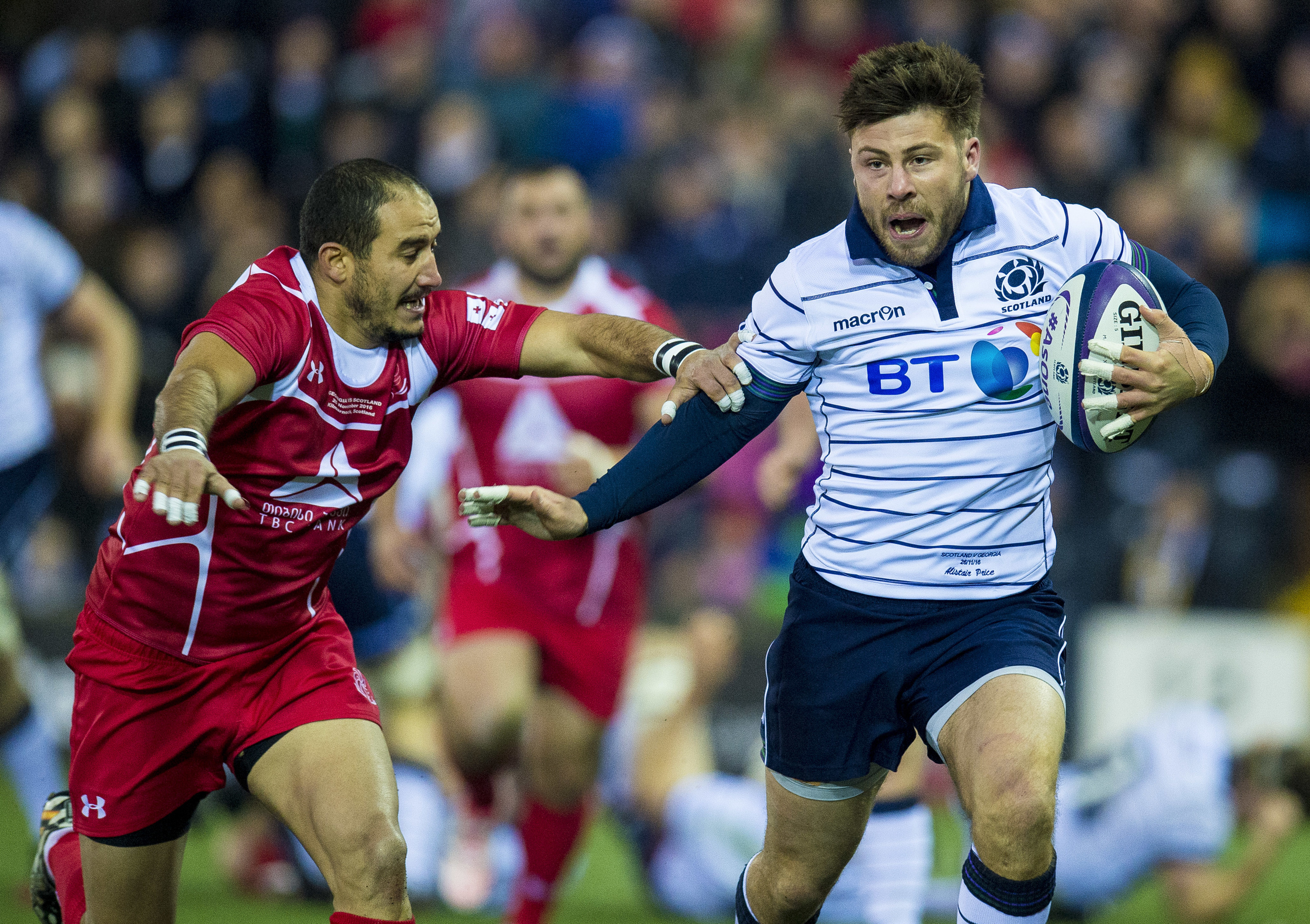 Ali Price is back at 9 for Glasgow after making his Scotland debut at the weekend.