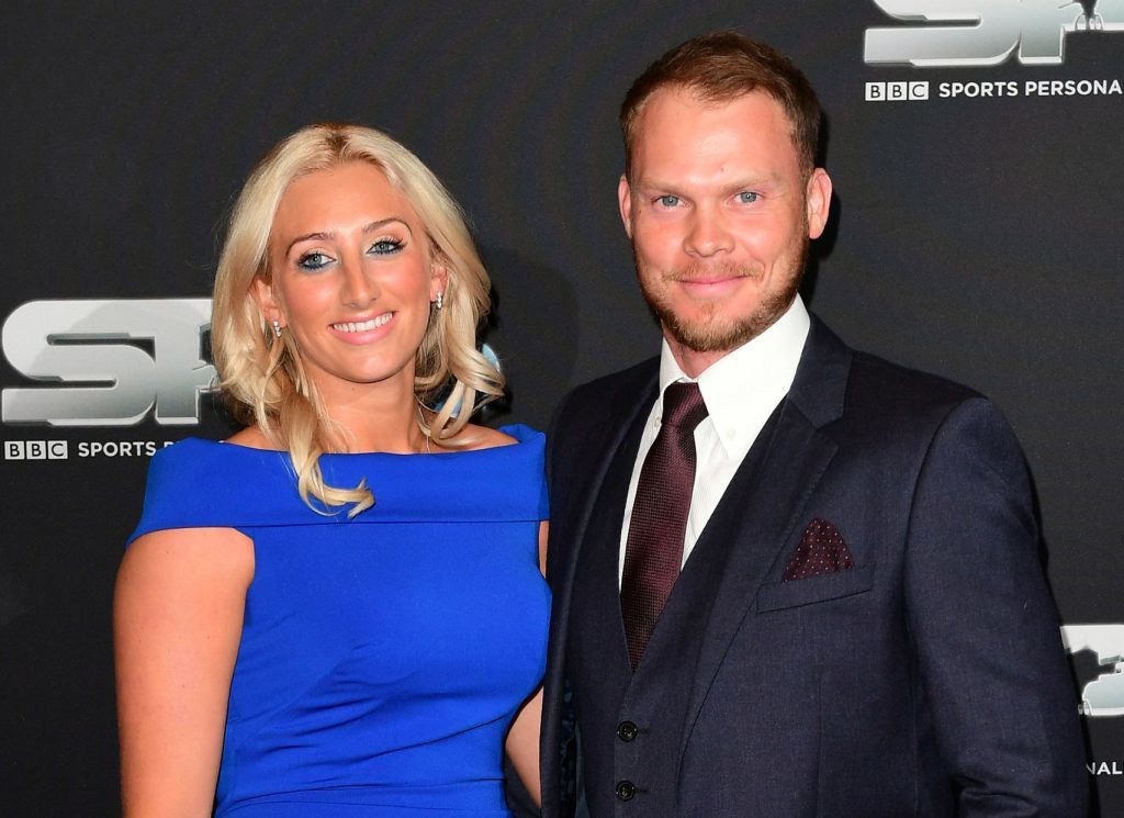 Danny Willett and his wife Nicole arrive for the BBC Sports Personality of the Year Awards.
