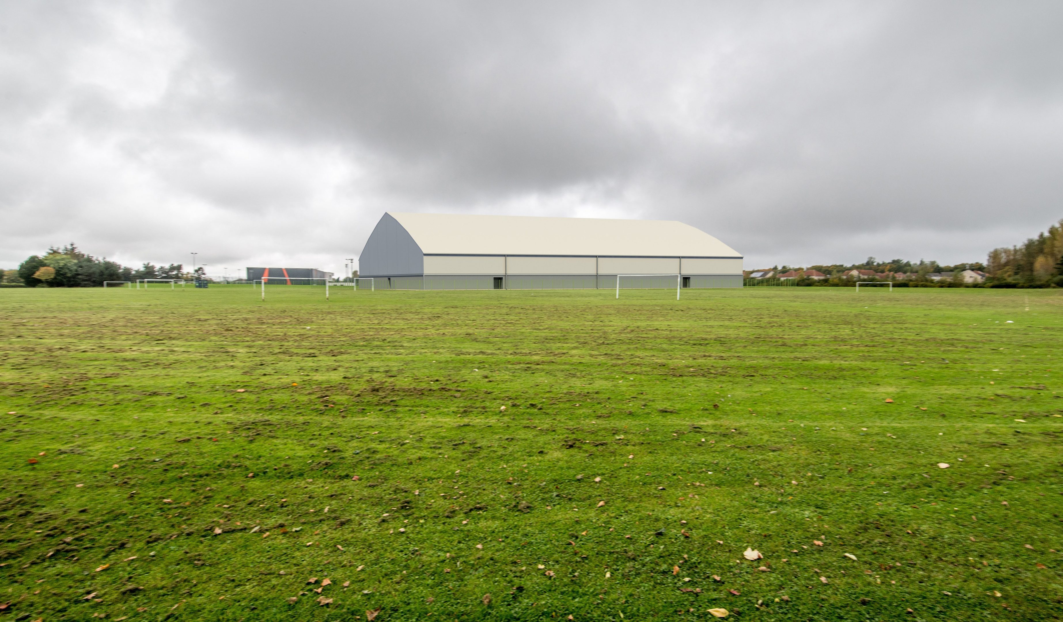 The site of the proposed £2.3m academy.