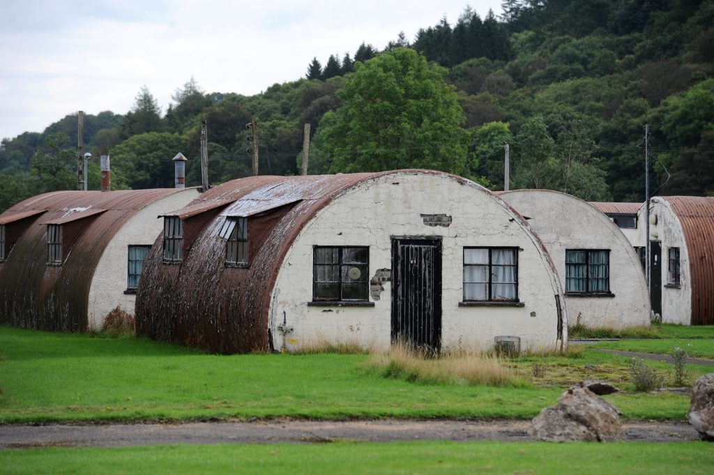 Cultybraggan Camp near Comrie.