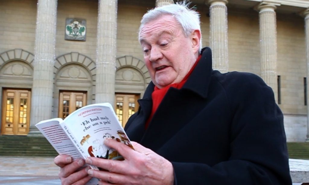 Alan Steadman reading some of his favourite sayings from the book.