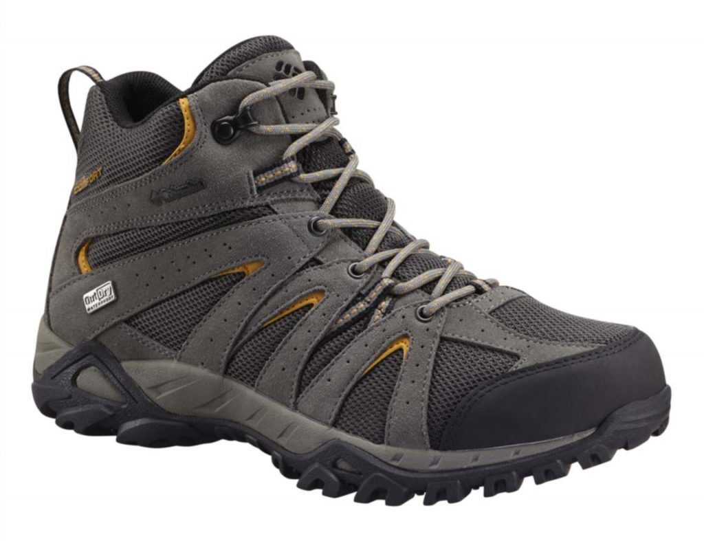 Columbia men’s Grand Canyon Mid OutDry Hiking Shoe, £100.