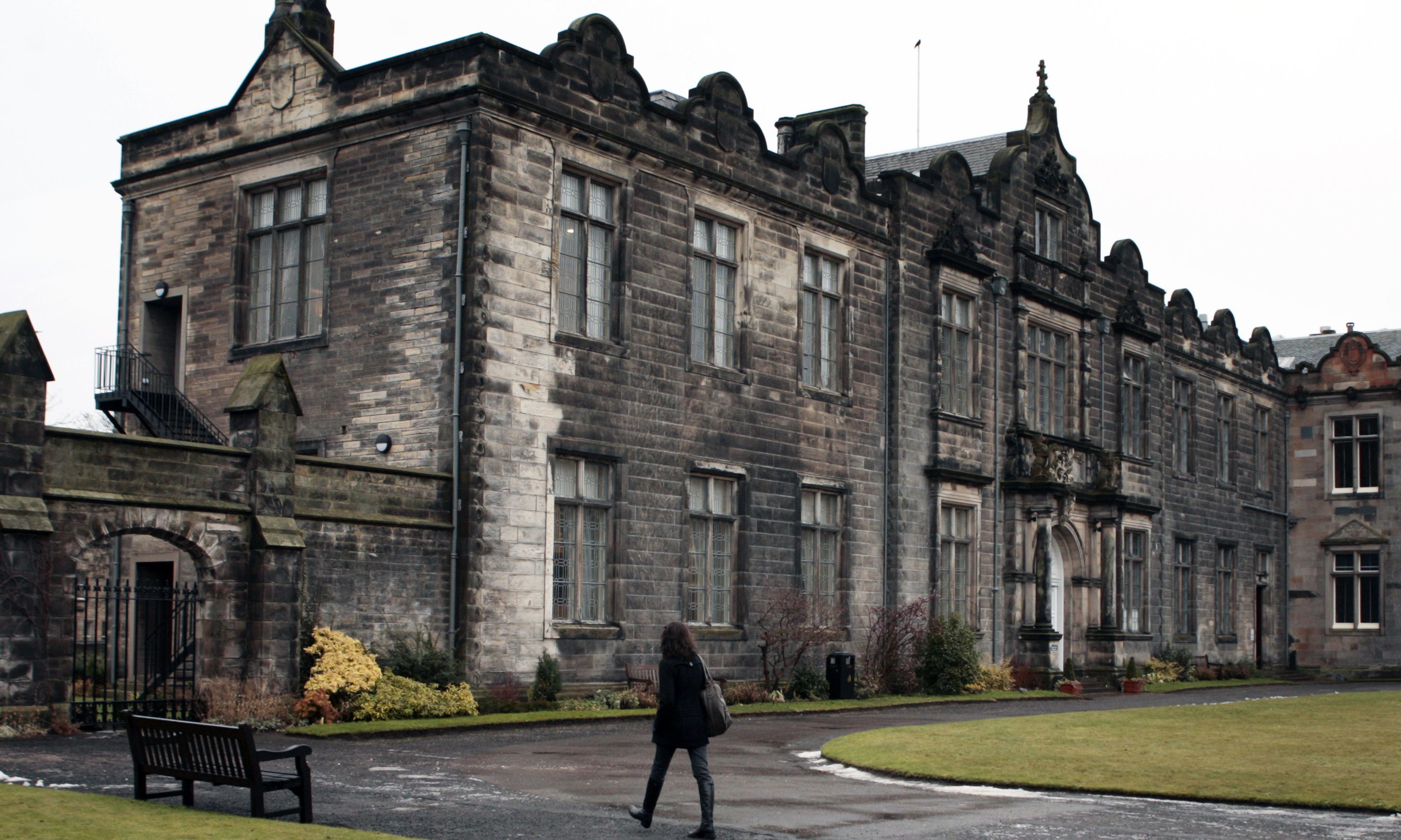 St Salvator's Quad at St Andrews University.