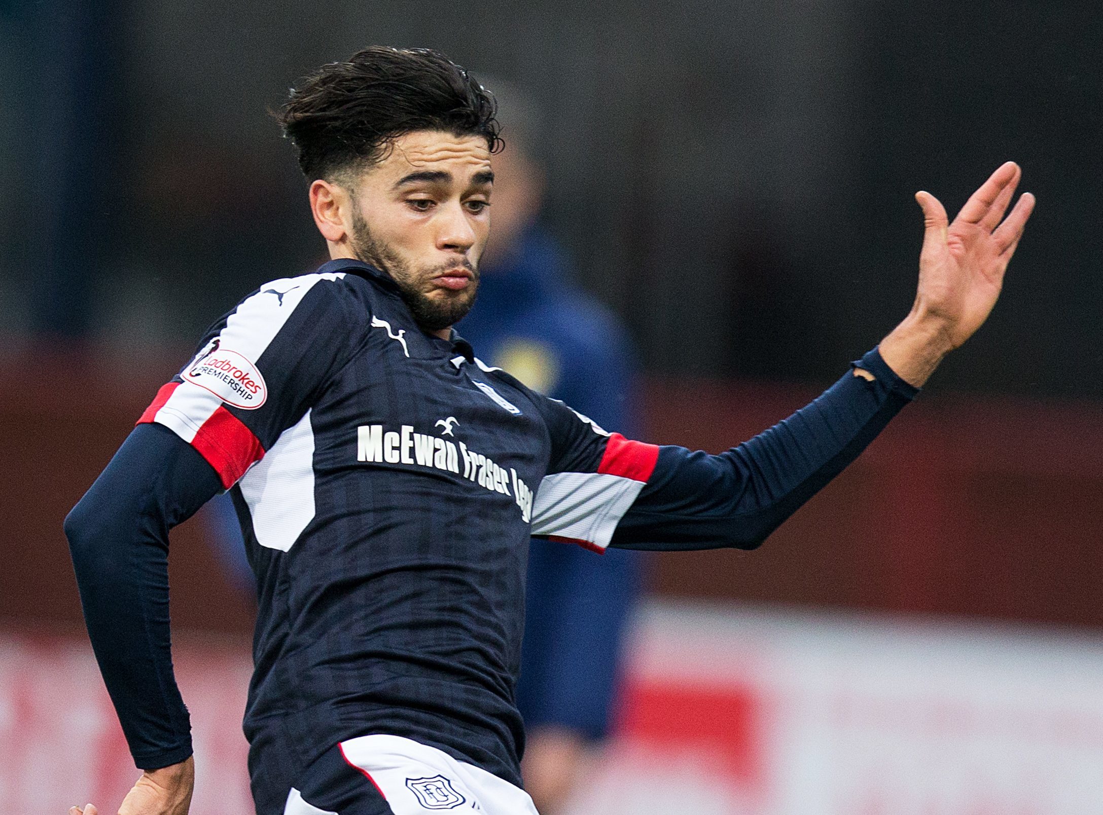 Dundee's Faissal El Bakhtaoui.