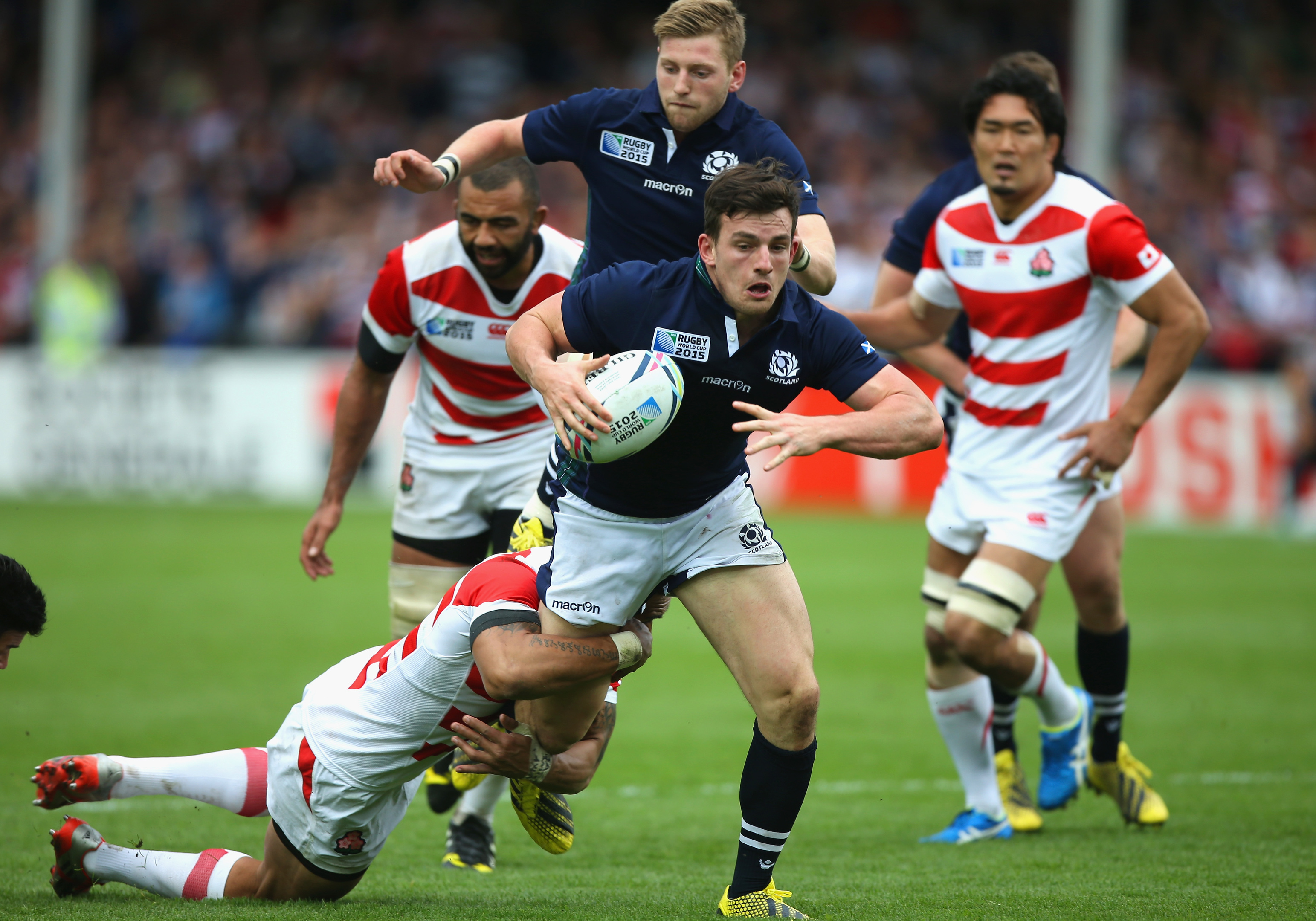 Matt Scott is back in the Scotland squad having been left out since the Rugby World Cup.