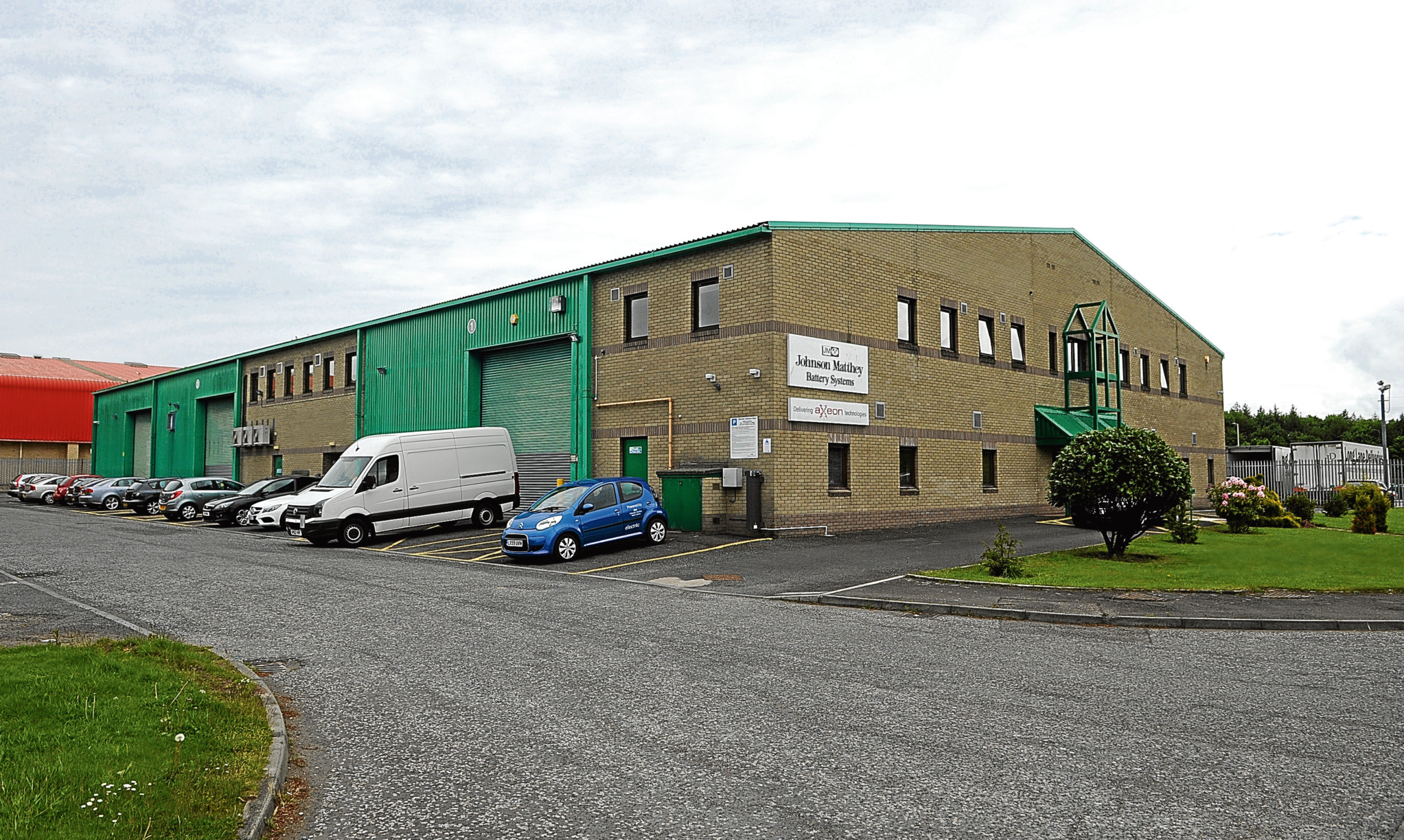 The former Johnson Matthey Battery Systems premises at Wester Gourdie Industrial Estate in Dundee
