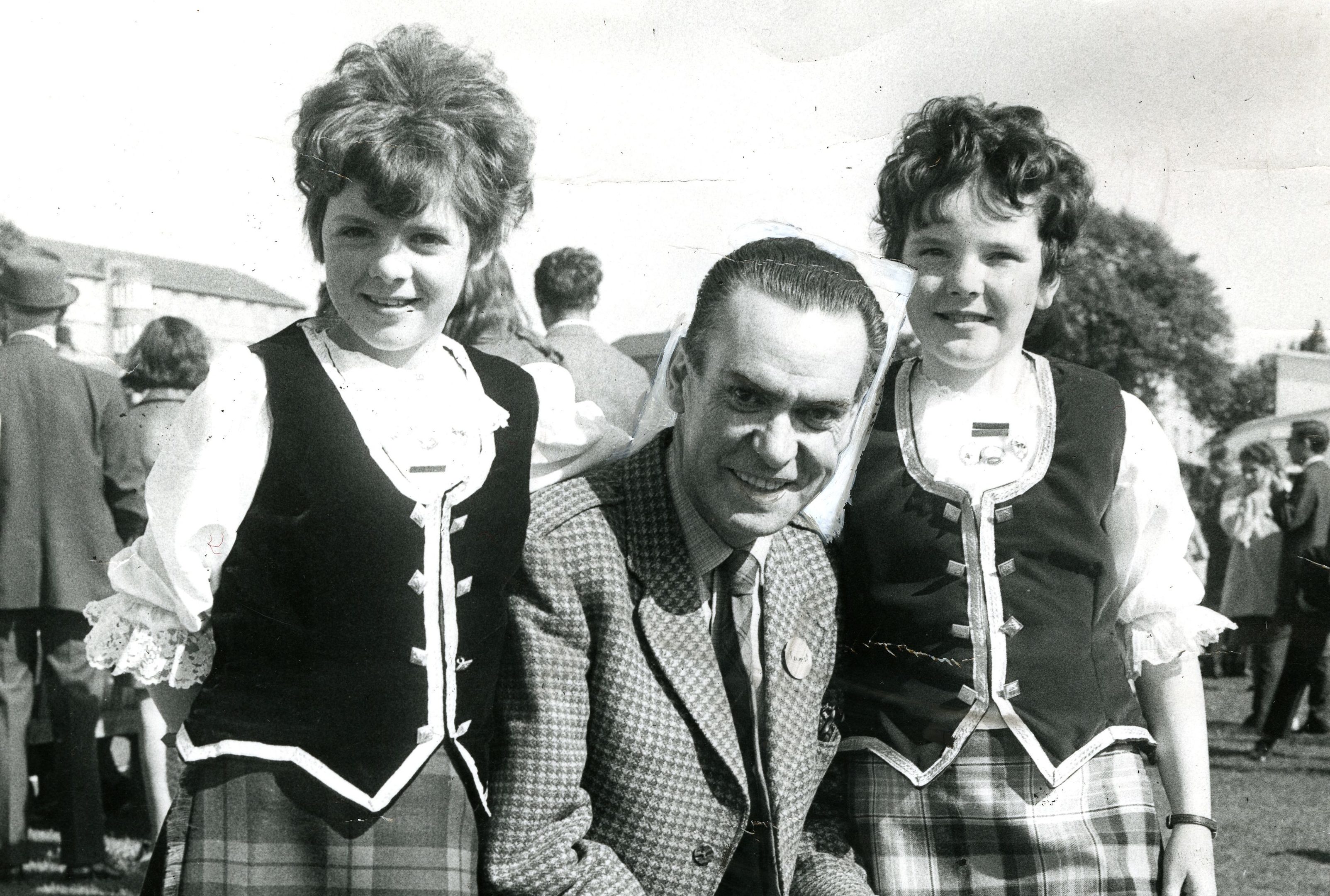 Starr at Strathmartine Hospital fete in September 1971