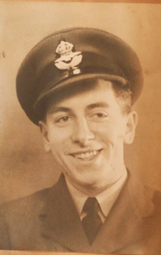 Sir Michael Weir during his time in the RAF.