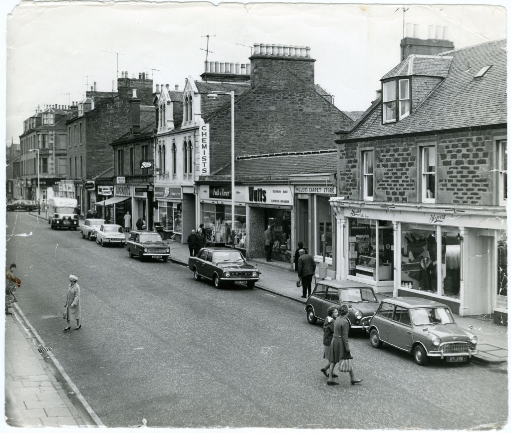 Brook Street, Broughty Ferry in 1971