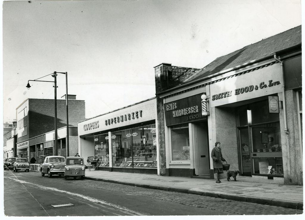 Coopers supermarket in Brook Street, Broughty Ferry, 1963