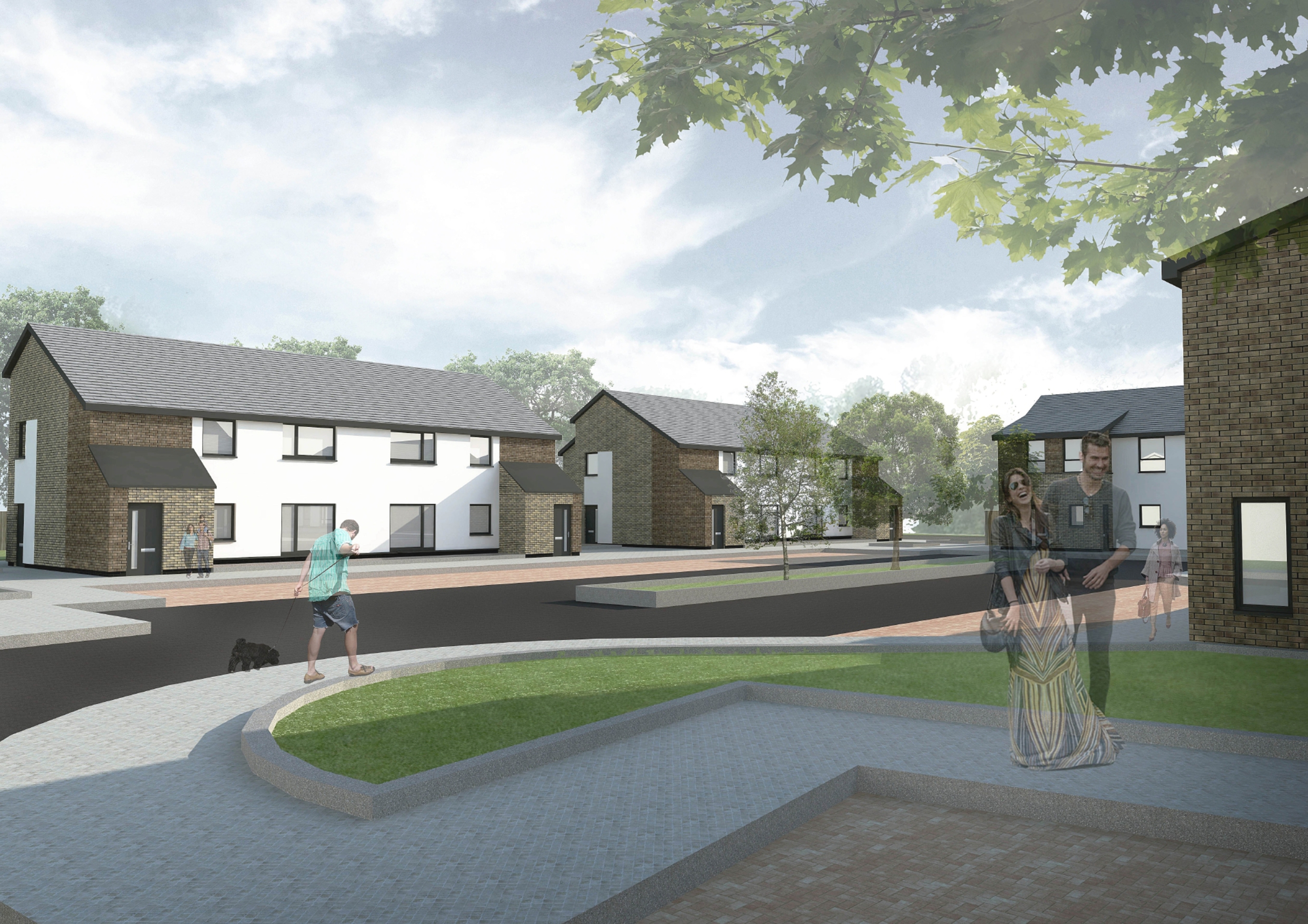 An image of the the development at Birch Avenue, Scone.