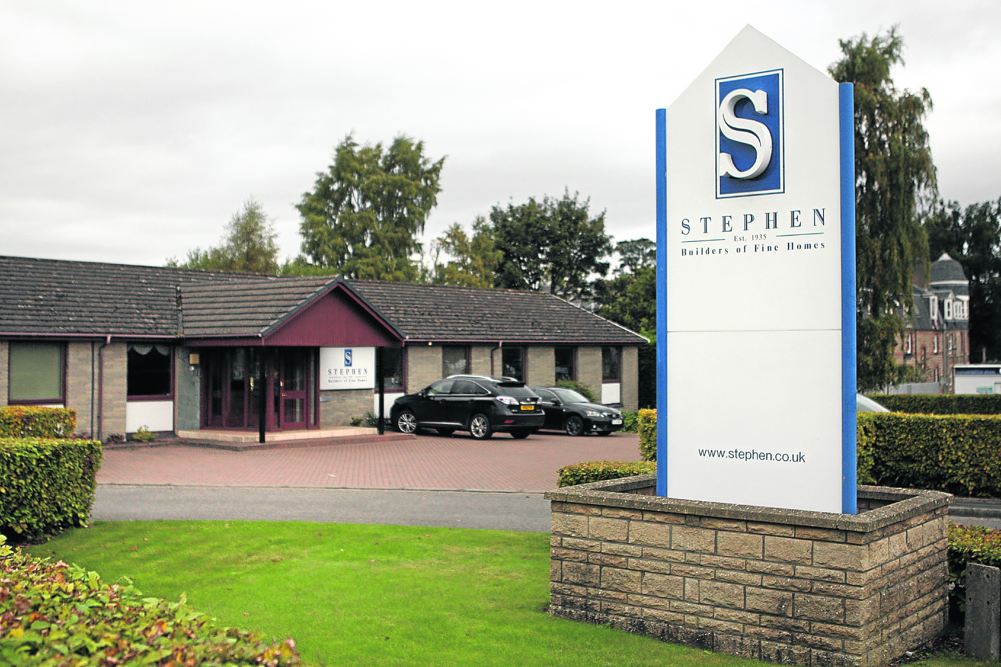 A&J Stephen's headquarters in Edinburgh Road, Perth.
