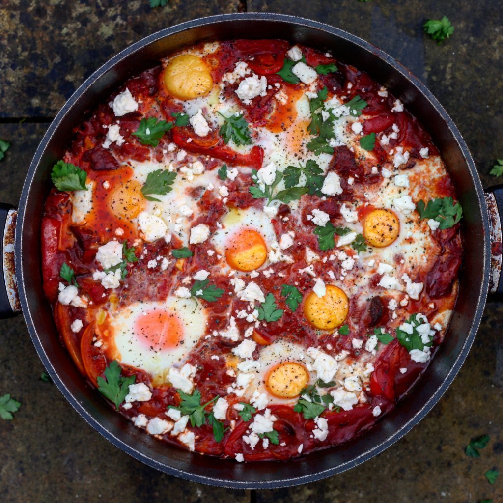 chorizo-shakshuka