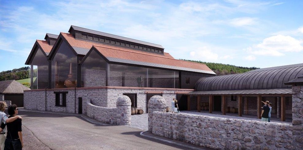 How the new distillery will look