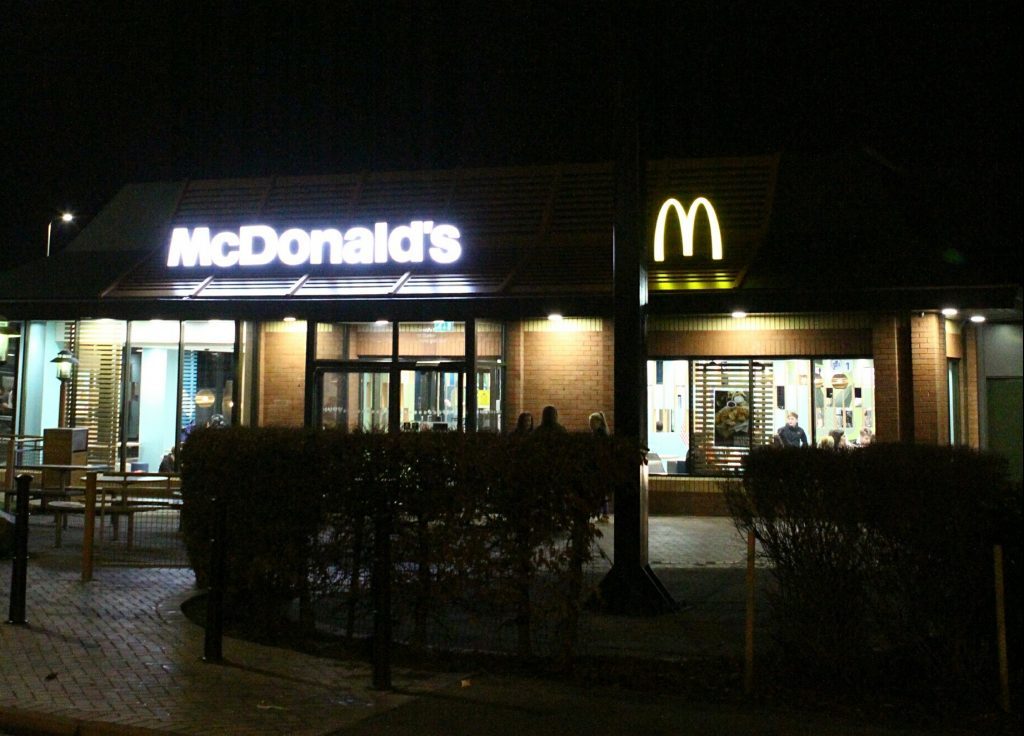 McDonald's on Dunkeld Road in Perth