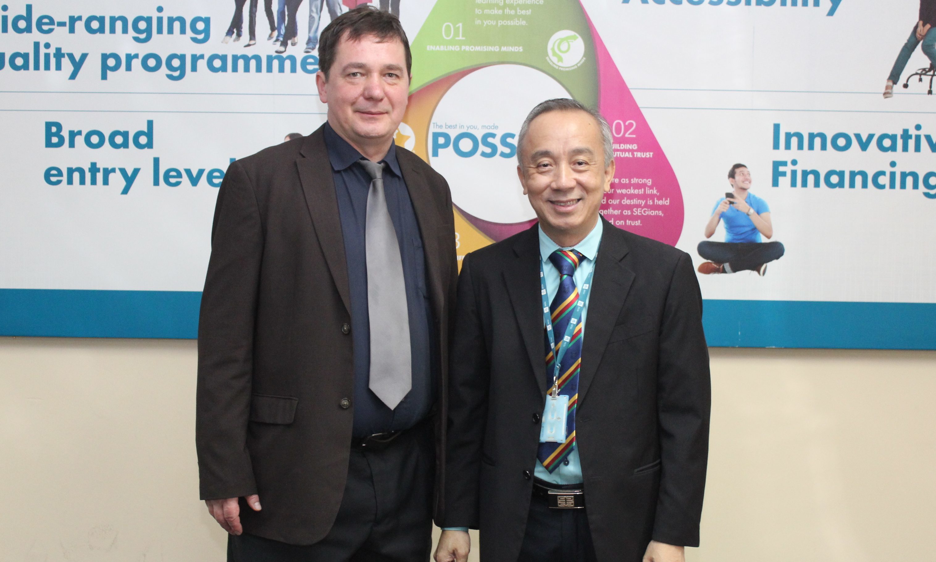 Dr Alex Avramenko and Professor Patrick Kee.