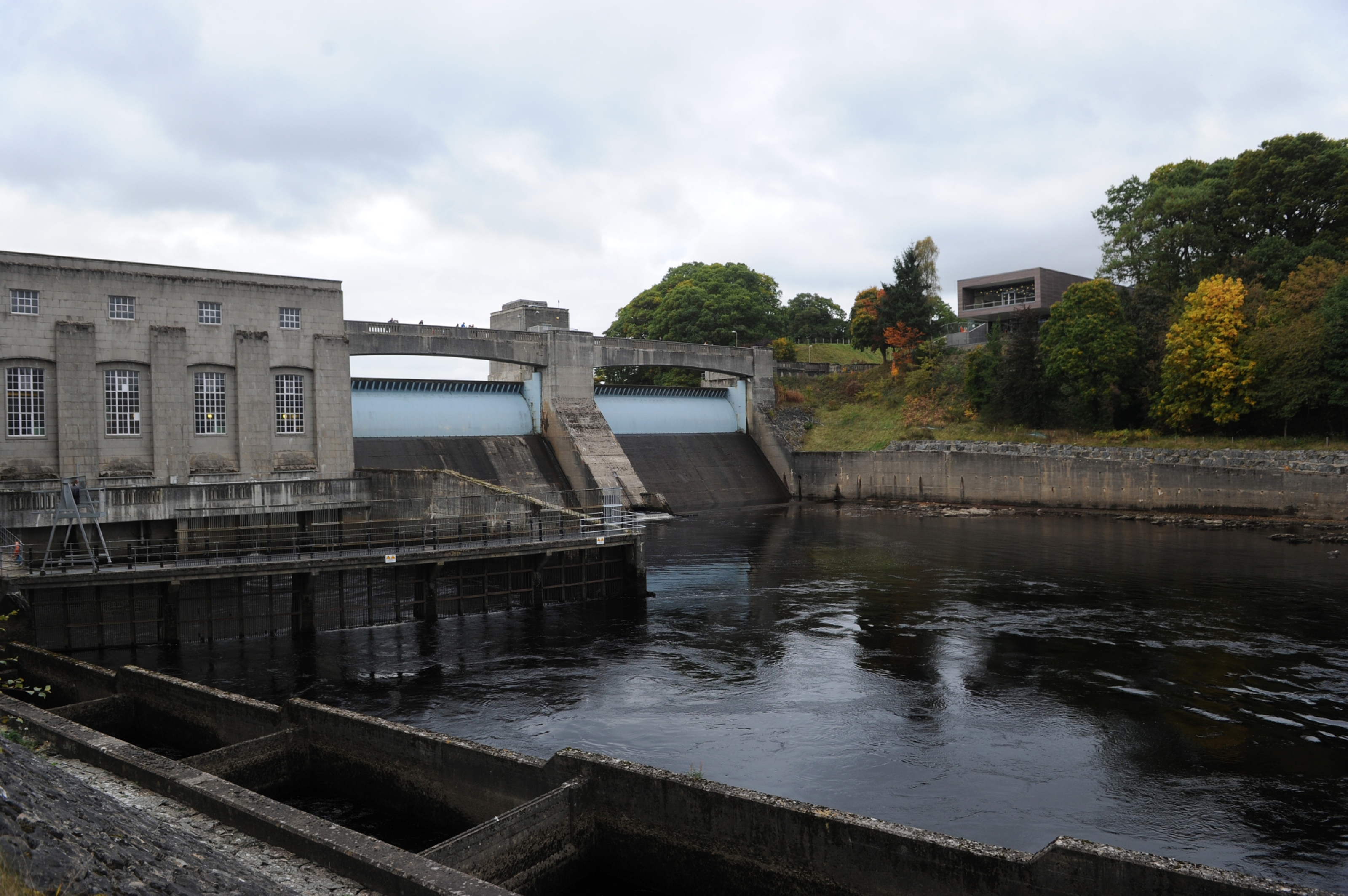 Pitlochry Dam.